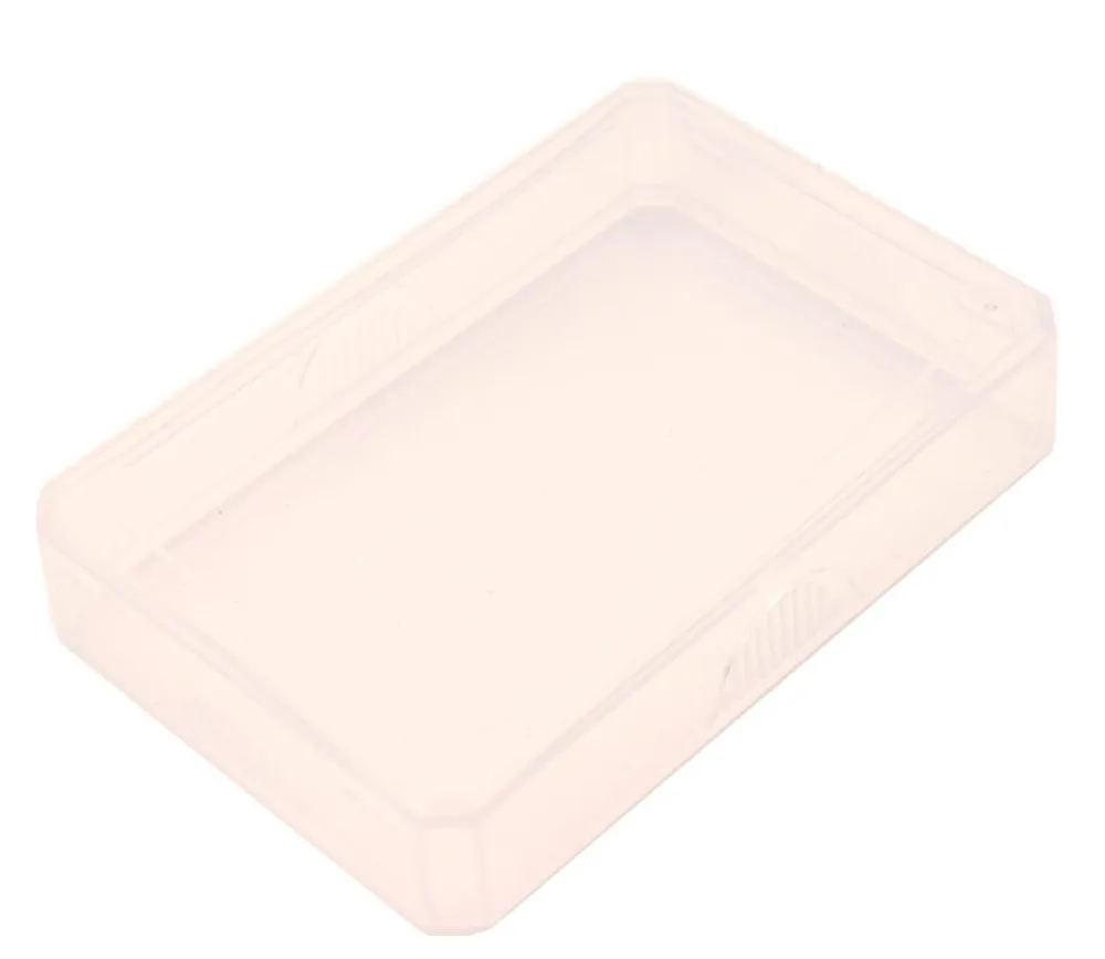 Tout Pour le Jeu Mini Boite plastique 7.5 x 5.1 x 1.6 cm transparente vide pour mini cartes à jouer