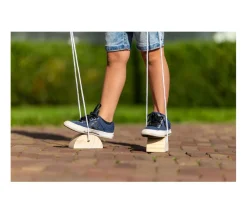 Enfant Tout Pour le Jeu Mini échasses en bois arrondies