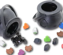 Tout Pour le Jeu Mini chaudron plastique noir 7 cm