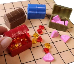 Tout Pour le Jeu Mini coffre au trésor plastique 3.6 x 2.5 x 3 cm à l'unité