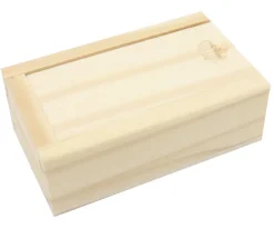 Tout Pour le Jeu Mini coffret bois avec glissière 8.3 x 5.1 x 2.7 cm