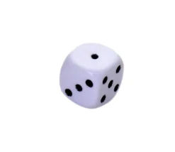 Tout Pour le Jeu Mini Dé à jouer blanc 1 cm points de 1 à 6