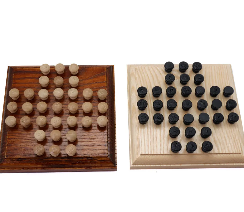 Tout Pour le Jeu Mini jeu solitaire en bois 12 cm - fabrication française