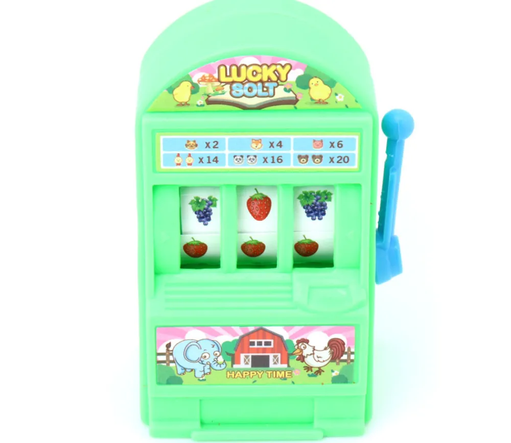 Tout Pour le Jeu Mini machine à sous jouet 8 cm plastique