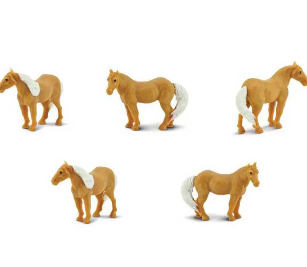 Tout Pour le Jeu Mini mini figurine cheval palomino 2,8 cm
