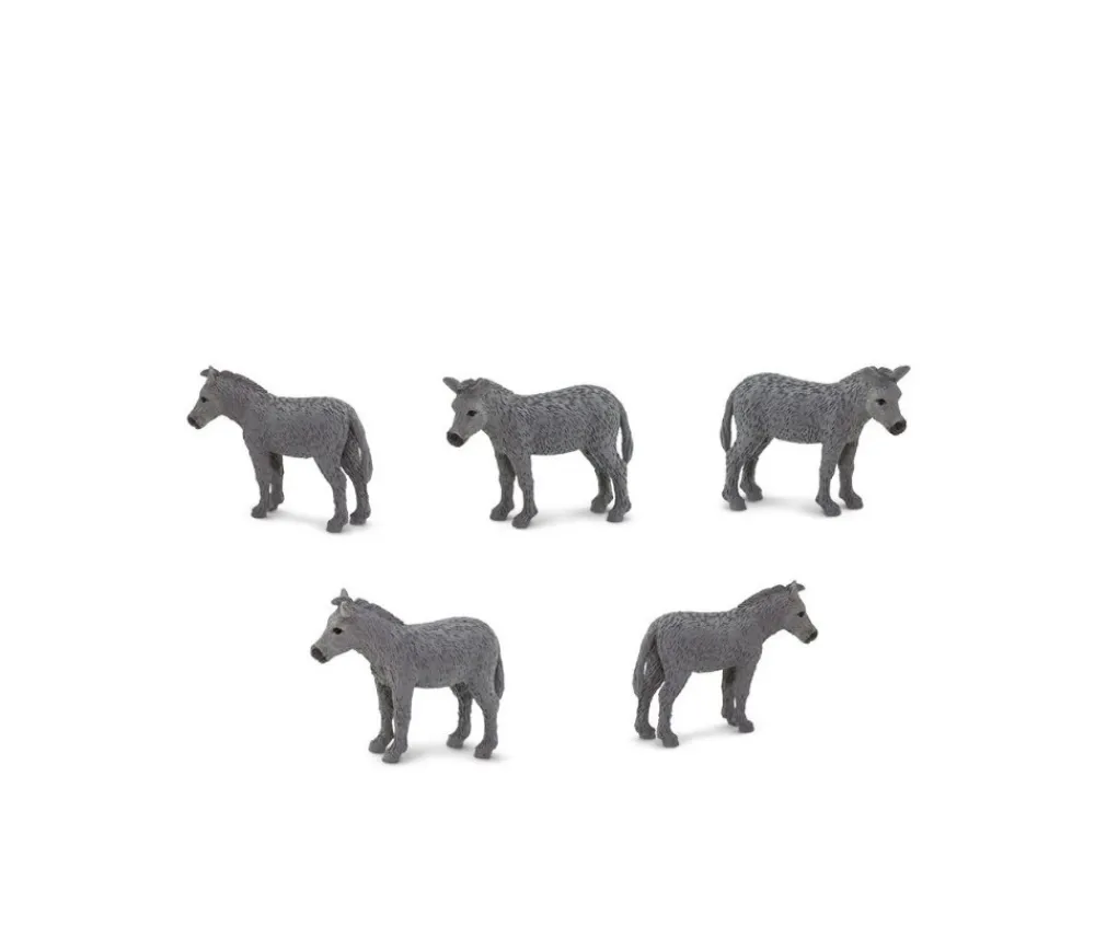 Tout Pour le Jeu Mini mini figurine âne gris 20 x 28 x 6 mm