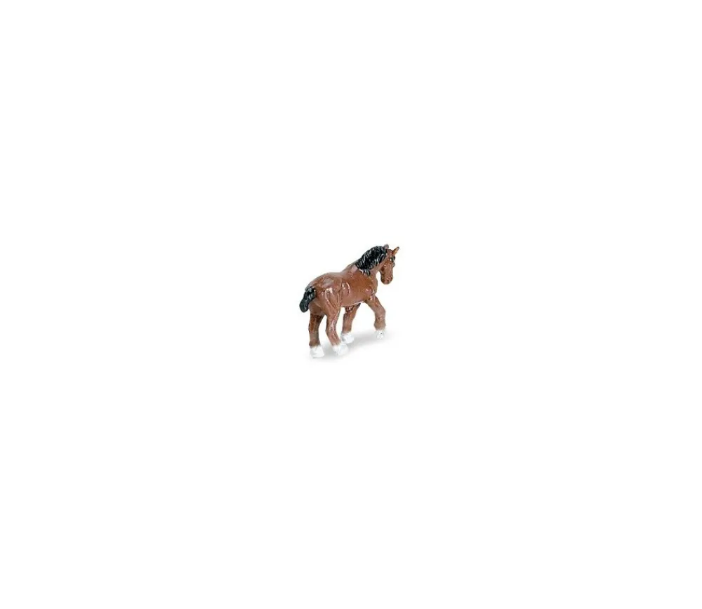 Tout Pour le Jeu Mini mini mini figurine cheval marron 20 x 28 x 6 mm