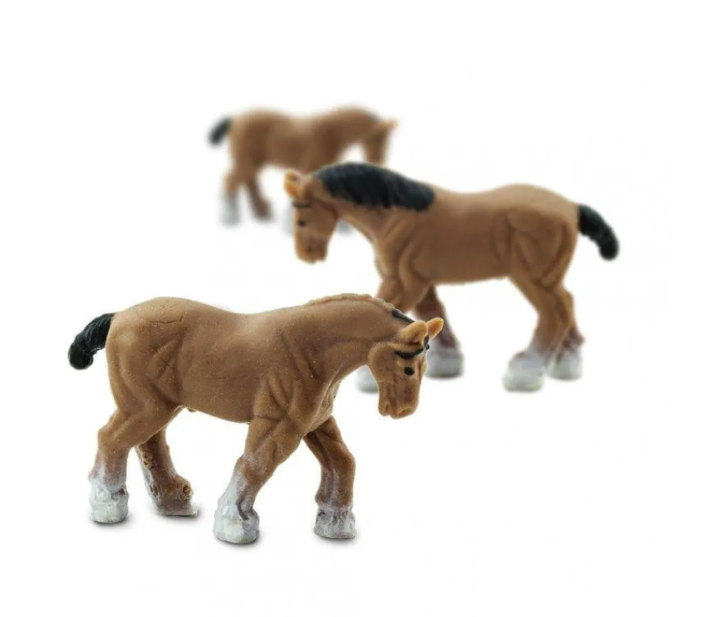 Tout Pour le Jeu Mini mini mini figurine cheval marron 20 x 28 x 6 mm