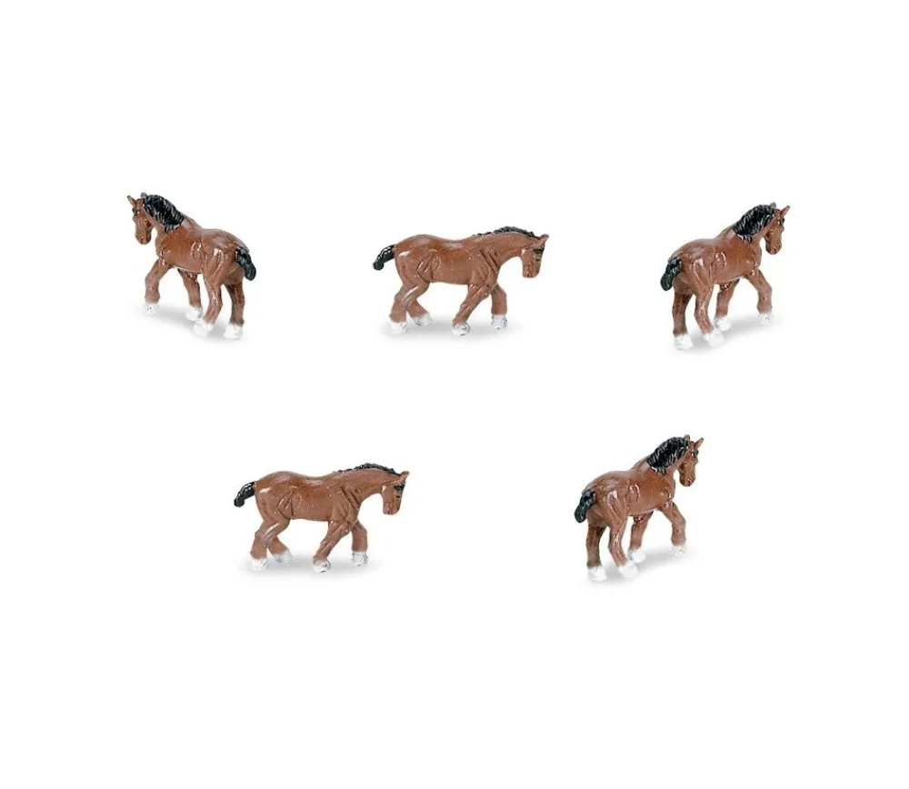 Tout Pour le Jeu Mini mini mini figurine cheval marron 20 x 28 x 6 mm