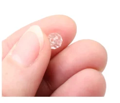 Tout Pour le Jeu Mini perle diamant à facettes en plastique - 6 mm imitation gem