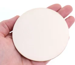 Tout Pour le Jeu Mini plateau bois rond de 8,5 cm brut