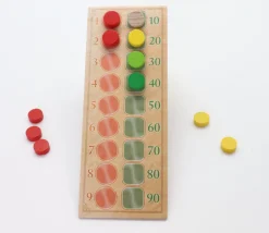 Tout Pour le Jeu Mini plateau de jeu suivi des scores 13 x 5 cm