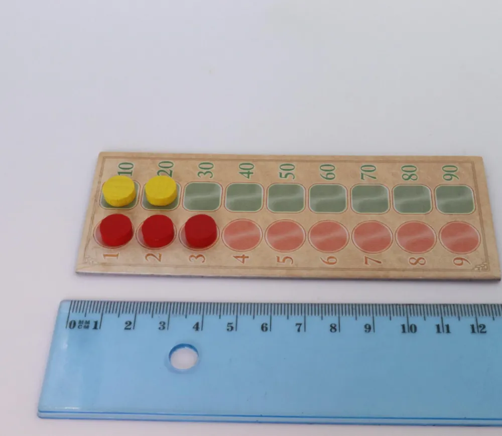 Tout Pour le Jeu Mini plateau de jeu suivi des scores 13 x 5 cm