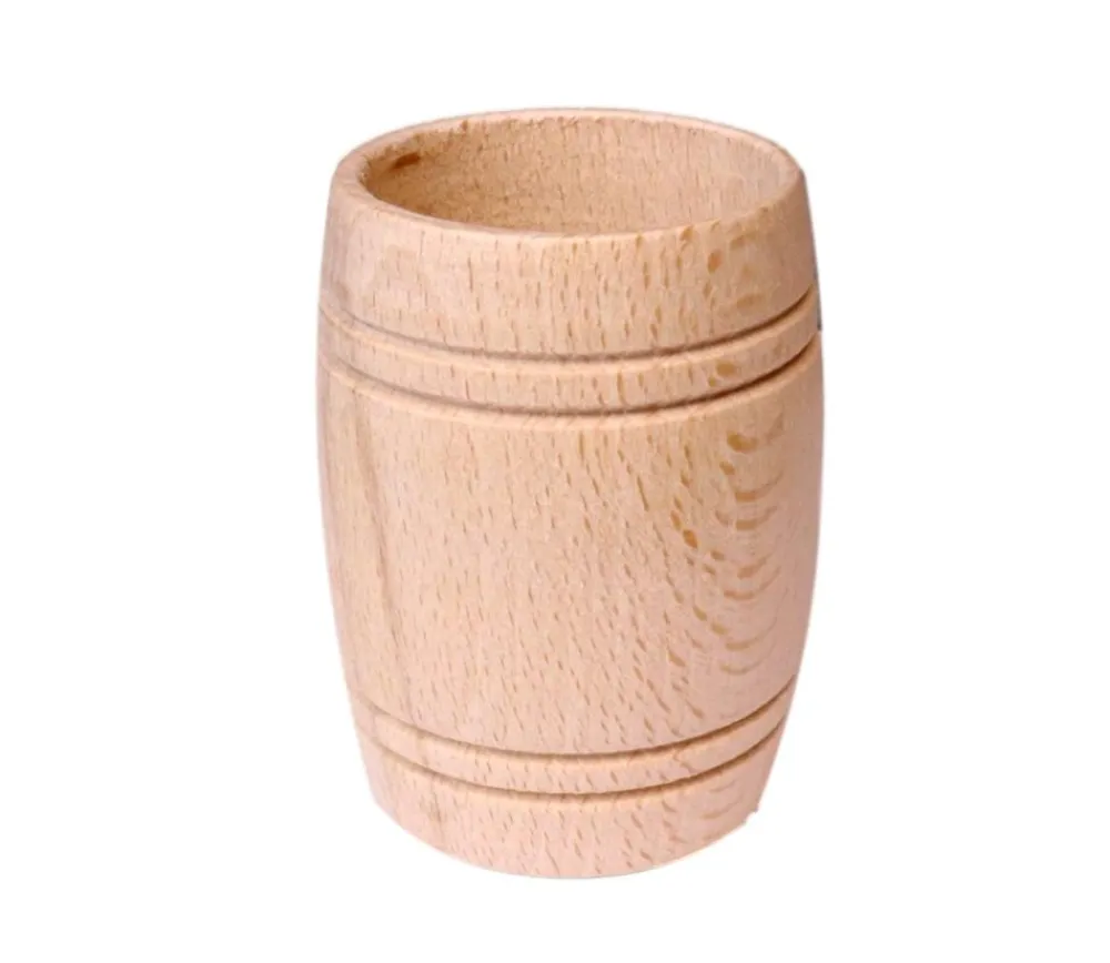 Tout Pour le Jeu Mini Tonneau en bois de 6.8 cm de haut