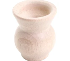 Tout Pour le Jeu Mini vase en bois de 4.5 x 5 cm