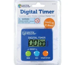 Tout Pour le Jeu Minuteur électronique facile - sablier digital 1 seconde à 99 minutes - 6.8 cm