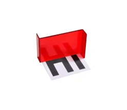Tout Pour le Jeu Miroir magique de géométrie translucide rouge