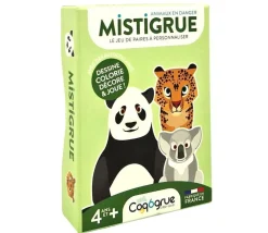 Enfant Tout Pour le Jeu Mistigrue Animaux en danger. Jeu à personnaliser