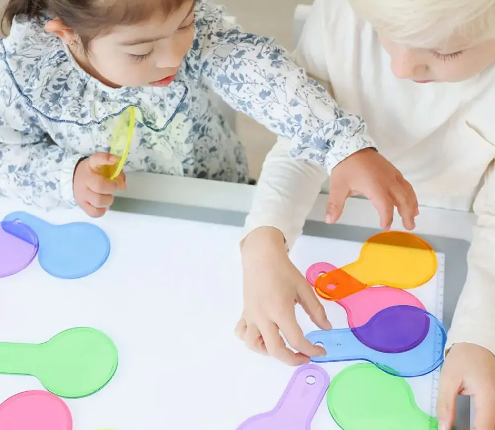 Tout Pour le Jeu Mélangeur de couleurs palette optique 12 fiches