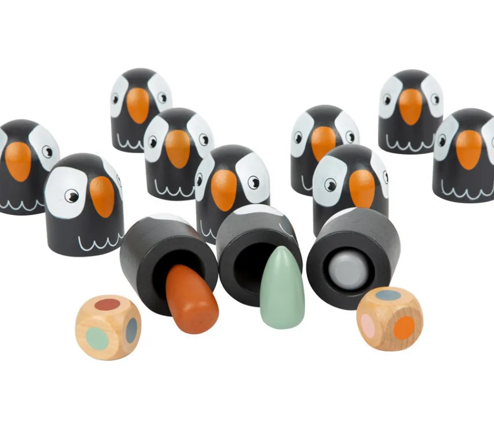 Tout Pour le Jeu Mémo de couleurs - Pingouins Macareux cache cache