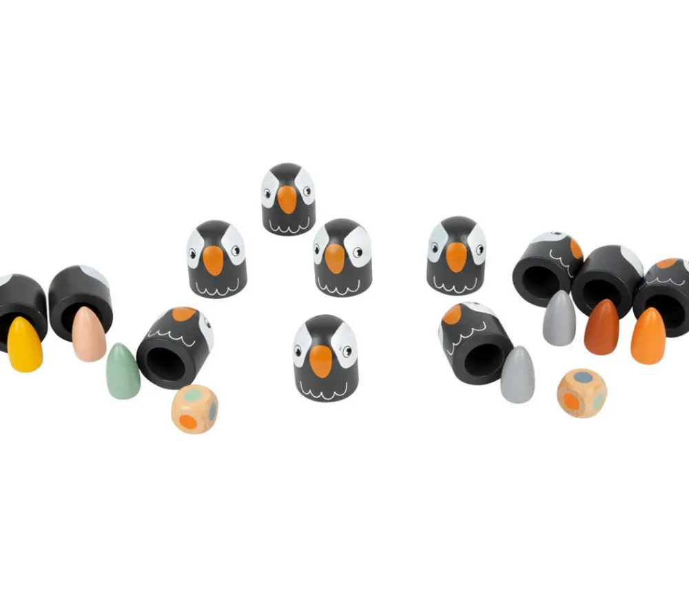 Tout Pour le Jeu Mémo de couleurs - Pingouins Macareux cache cache