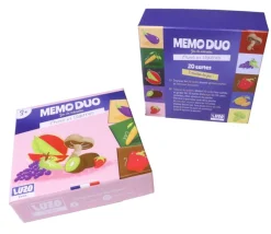 Tout Pour le Jeu Mémo Duo - Fruits et légumes