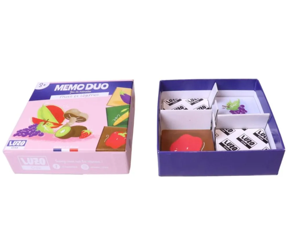 Tout Pour le Jeu Mémo Duo - Fruits et légumes