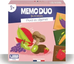 Tout Pour le Jeu Mémo Duo - Fruits et légumes