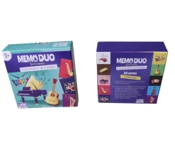Tout Pour le Jeu Mémo Duo - Instruments de musique