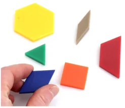 Tout Pour le Jeu Mosaïque logique lot de 250 pièces formes géométriques