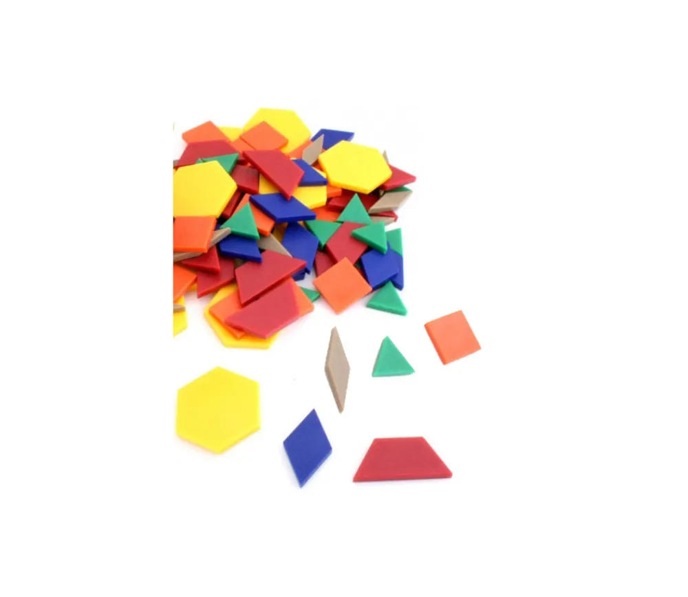 Tout Pour le Jeu Mosaïque logique lot de 250 pièces formes géométriques