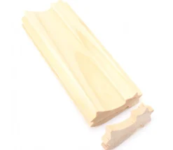 Tout Pour le Jeu Moulure étoile filante en bois naturel à découper 15 cm