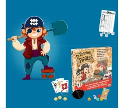 Tout Pour le Jeu Multi-Jeux Taverne des Pirates : yams, cartes, blackjack, dés