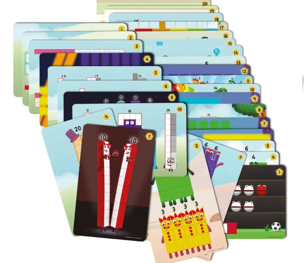 Tout Pour le Jeu Numberblocks Kit activités 11 à 20 cubes Mathlinks
