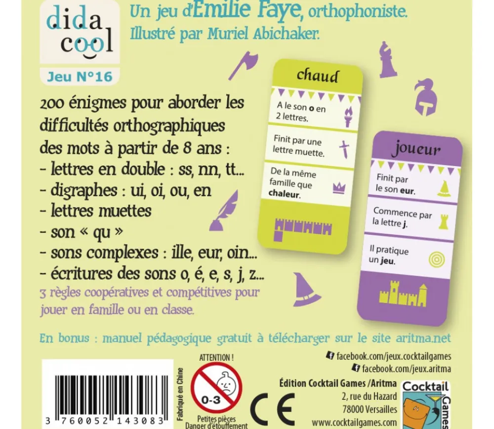 Tout Pour le Jeu Orthodingo CE2 - jeu orthographe