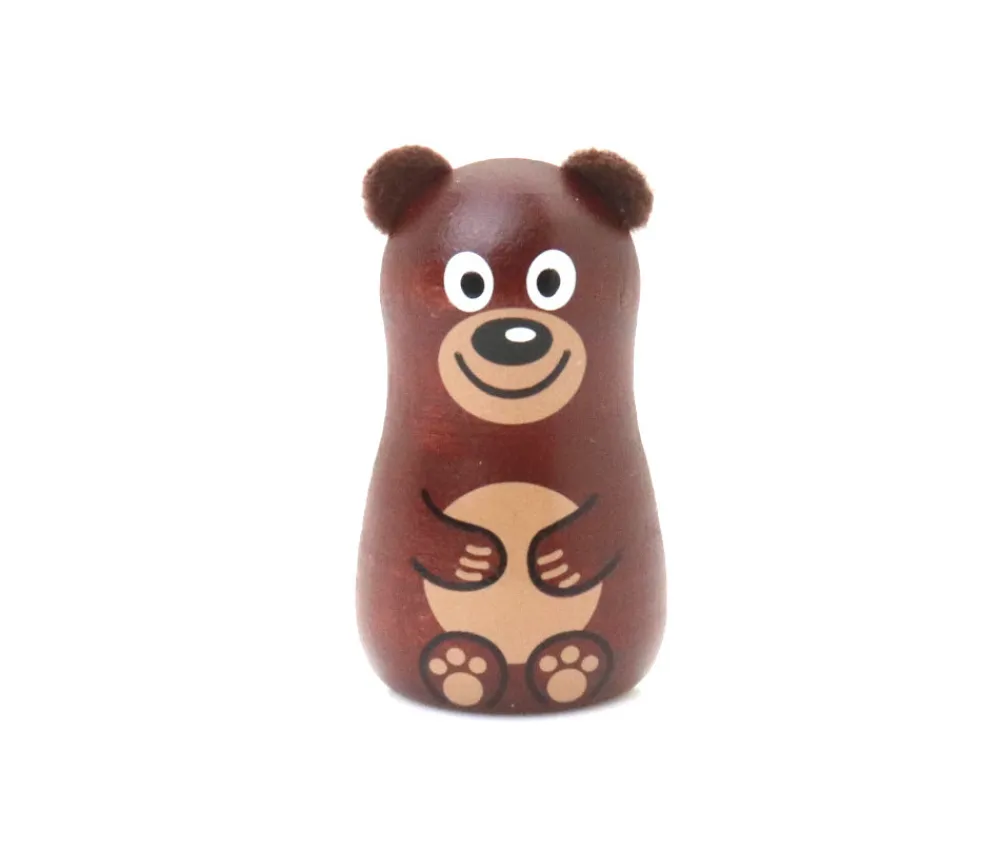 Tout Pour le Jeu ours en bois magnet de 5 x 3 cm aimanté