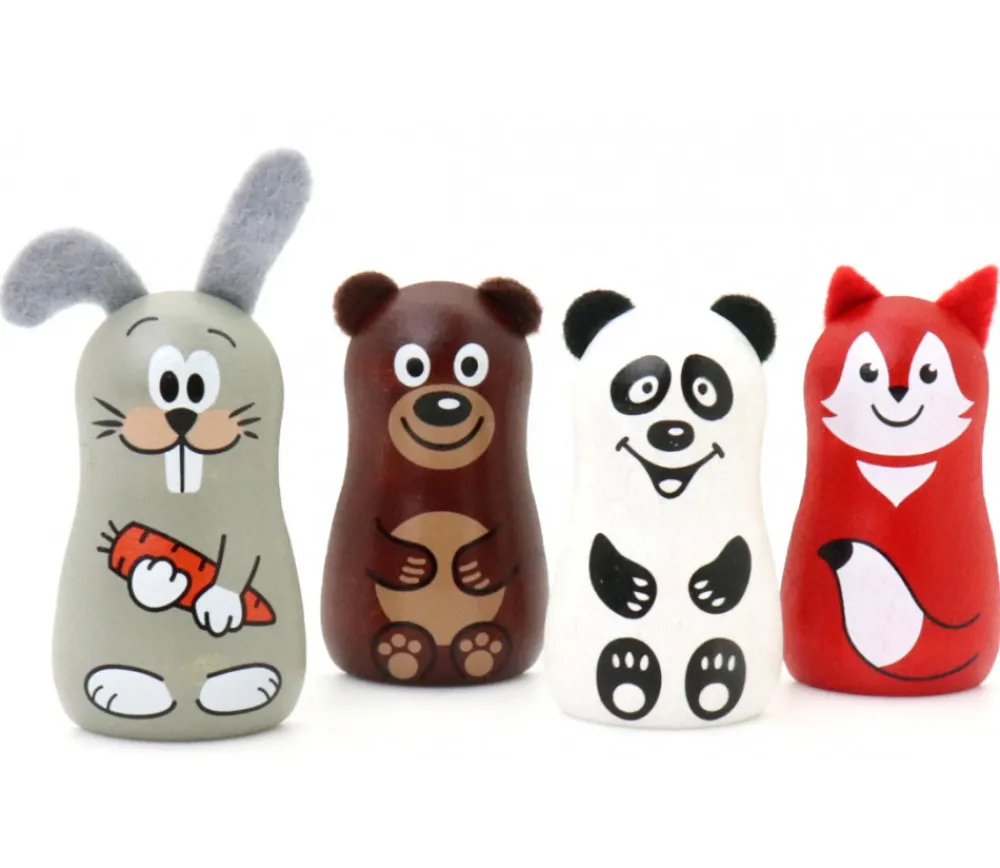 Tout Pour le Jeu ours en bois magnet de 5 x 3 cm aimanté