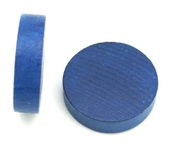 Tout Pour le Jeu Palet bois de 5 cm bleu 52 x 13 mm à l'unité