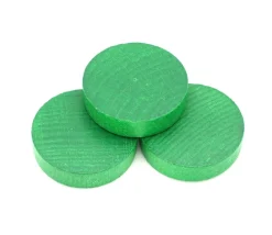 Tout Pour le Jeu Palet bois de 5 cm vert 52 x 13 mm à l'unité