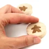 Tout Pour le Jeu Palet en bois meeple 4 cm diamètre