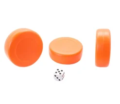 Tout Pour le Jeu Palet Hockey 74 mm plastique orange