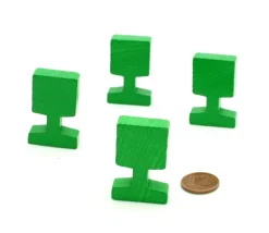 Tout Pour le Jeu Panneau circulation carré vert
