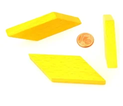 Tout Pour le Jeu Parallèlogramme en bois 47 x 24 x 8 mm jaune pour jeu achat en ligne