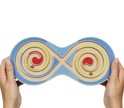 Tout Pour le Jeu Parcours de bille - coordination en bois 28 cm