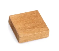 Tout Pour le Jeu Pavé 34 x 34 x 10 mm jeton bois naturel carré épais