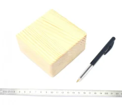 Tout Pour le Jeu Pavé géant en bois 10 x 10 x 5 cm