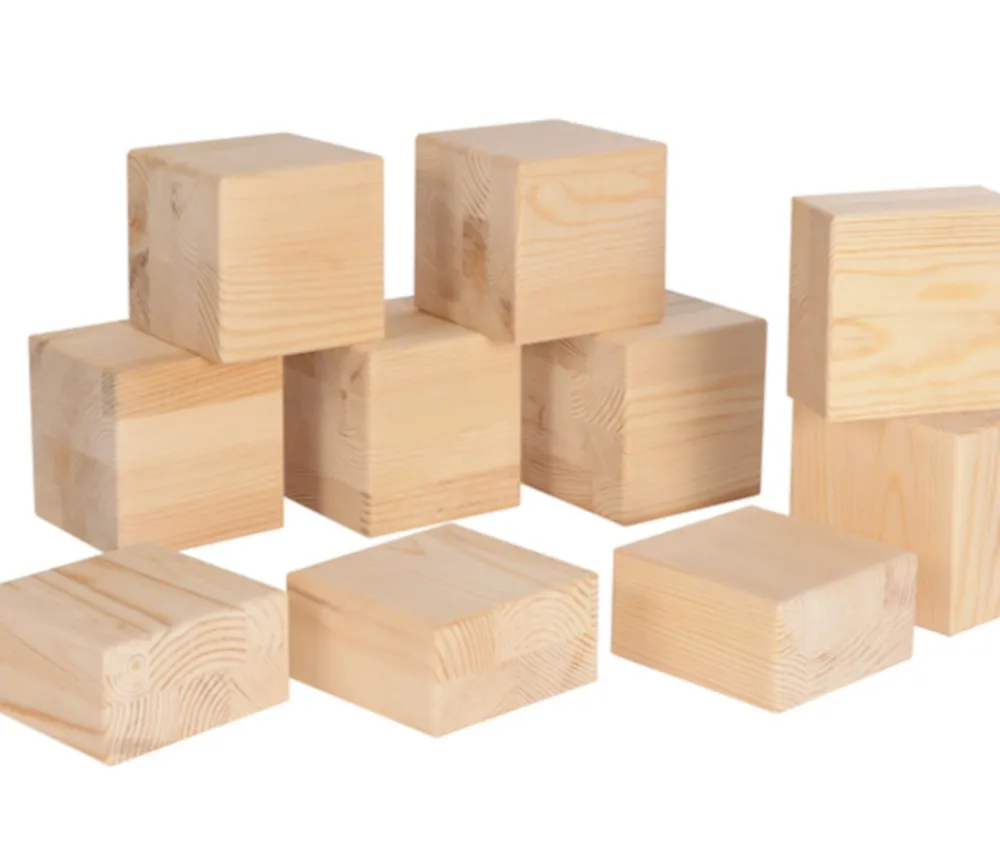 Tout Pour le Jeu Pavé géant en bois 10 x 10 x 5 cm