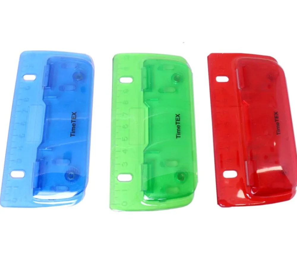 Tout Pour le Jeu Perforateur 2 trous plat avec règle intégrée