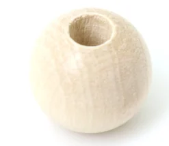 Tout Pour le Jeu Perle bois naturel de 2 cm trou de 7 mm unité