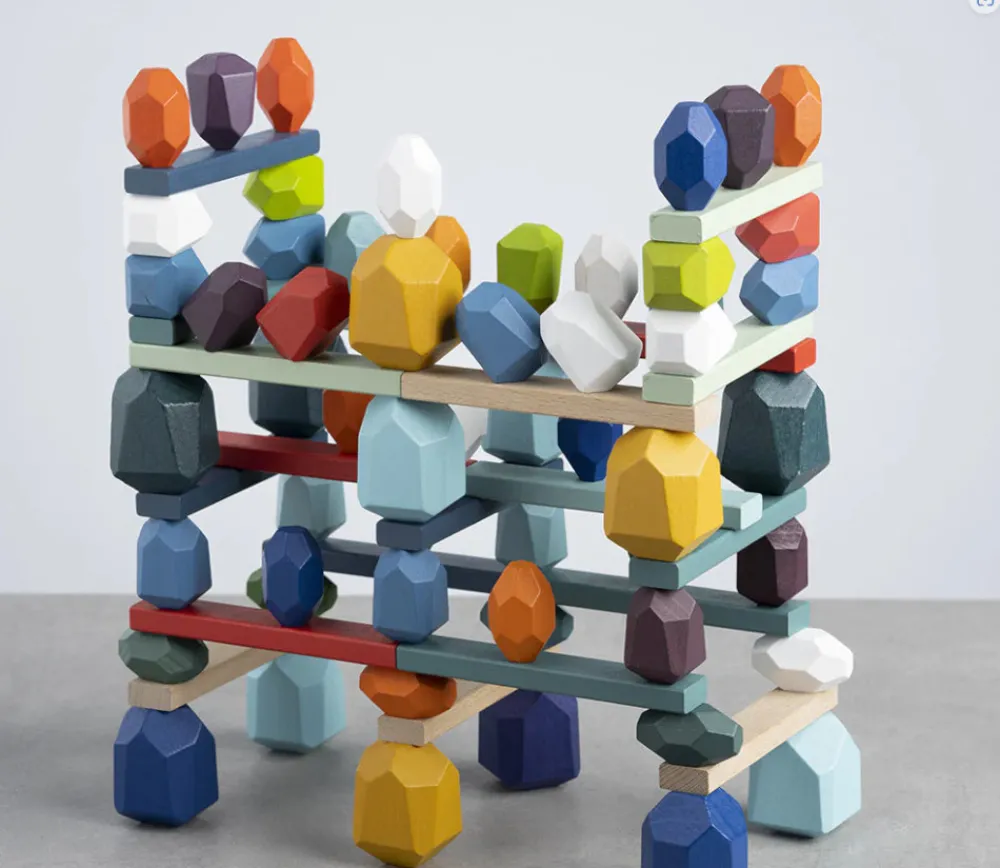 Tout Pour le Jeu Petit Menhir - Jeu éducatif avec 36 menhirs couleurs pastel